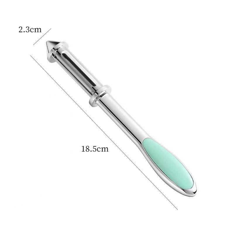 

Багатофункціональний ніж для очищення дині та фруктів «три в одному» до машини для очищення від шкірки