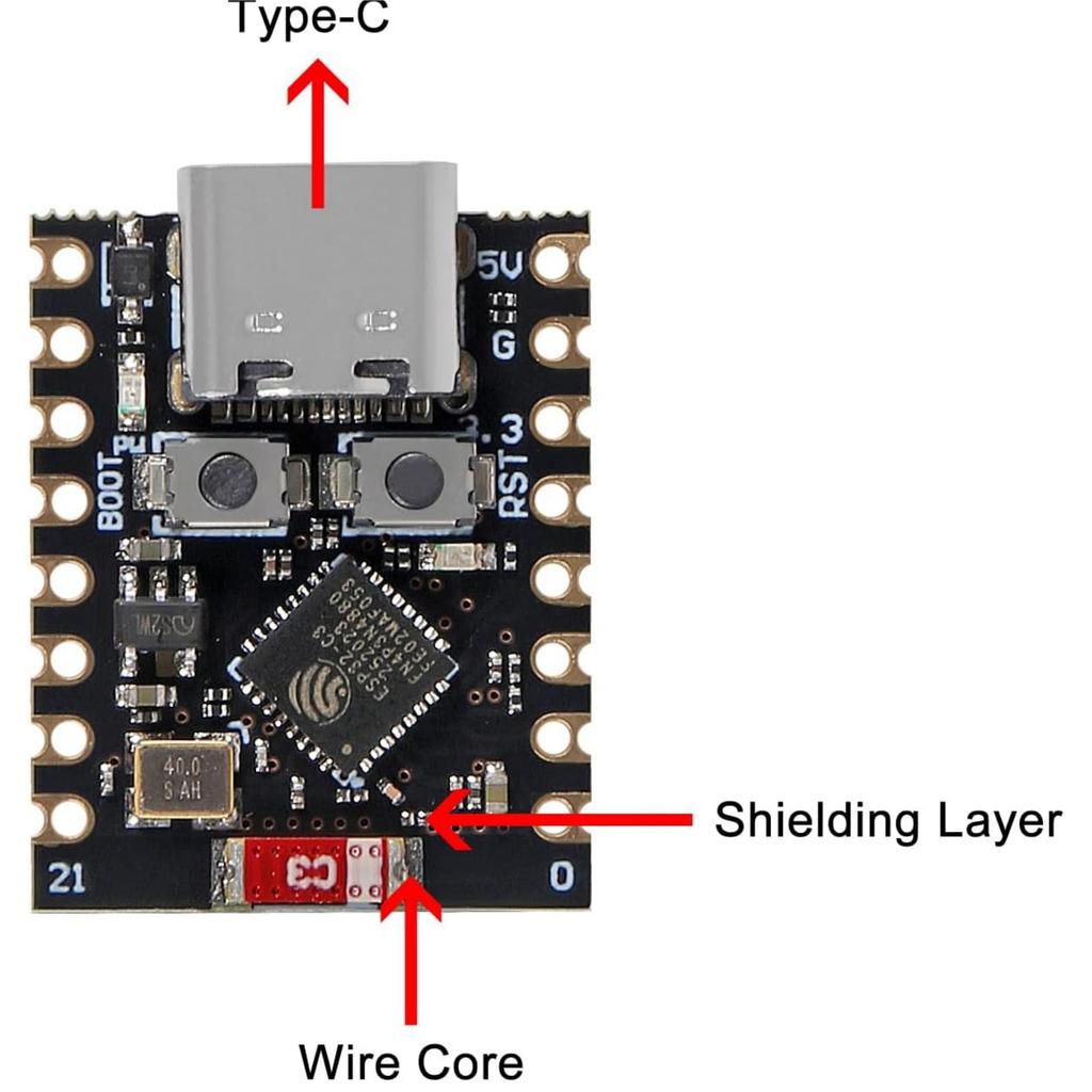 ESP32 C3 SuperMini Entwicklungsboard ESP32-C3 WiFi Bluetooth Modul Für Arduino