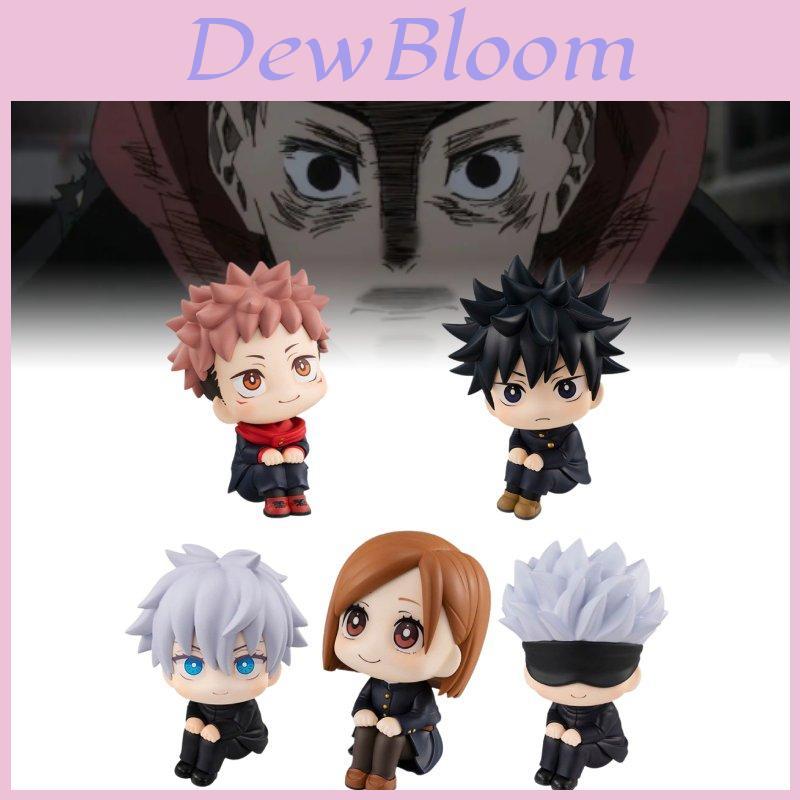 Q Version Jujutsu Kaisen Collectible Sitting Figure Pvc Model 8cm With Characters