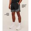 Gymshark Sport 25 Block 7  Shorts Black Dark Grey A3b9o Bb3k