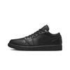 Jordan Air Jordan 1 Border Blaze Leather Low top Vintage Basketball Shoes Men's Black Red 553558-093(Team519-)