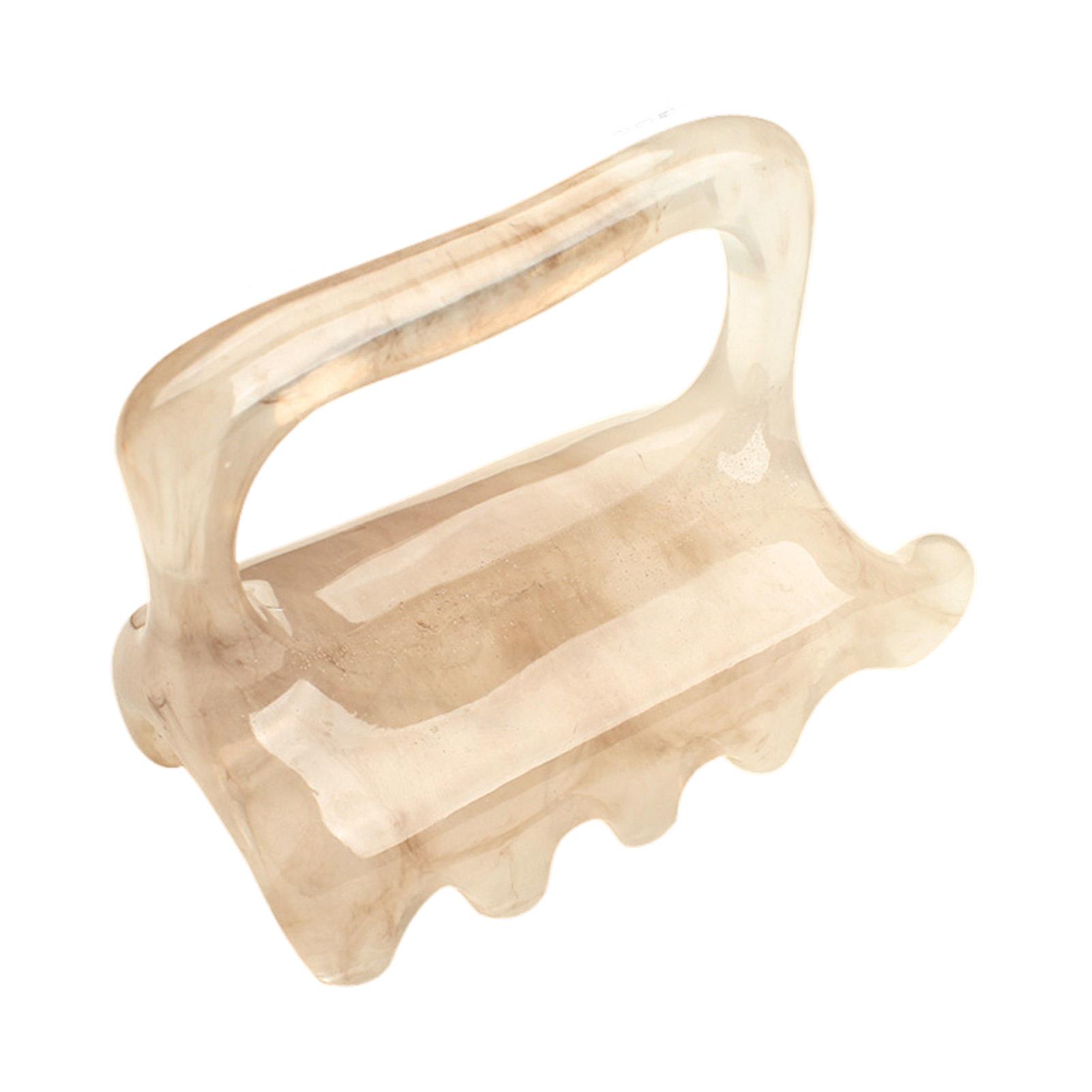 

Большой инструмент для массажа фасций Массажер для целлюлита для целлюлита Миофасциальное расслабление Шея Спина Смола Триггерная точка Массажер серый