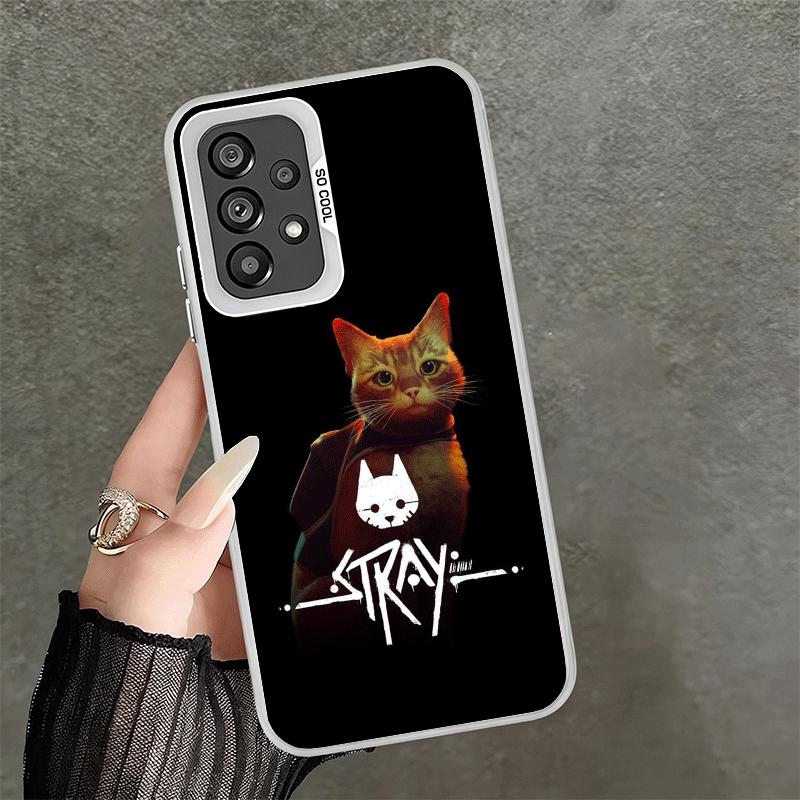 

Stray Cat Game B-12 Shockproof Phone Case for Samsung A17 A16 A15 A14 A37 A57 A36 A56 A26 A35 A55 A25 A34 A54 A24 A13 A23 A33 A5 Samsung A37