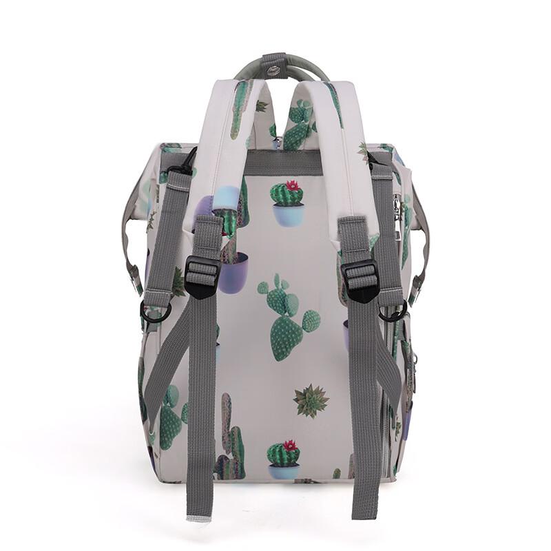 MDNG Printed Diaper Bag Backpack
