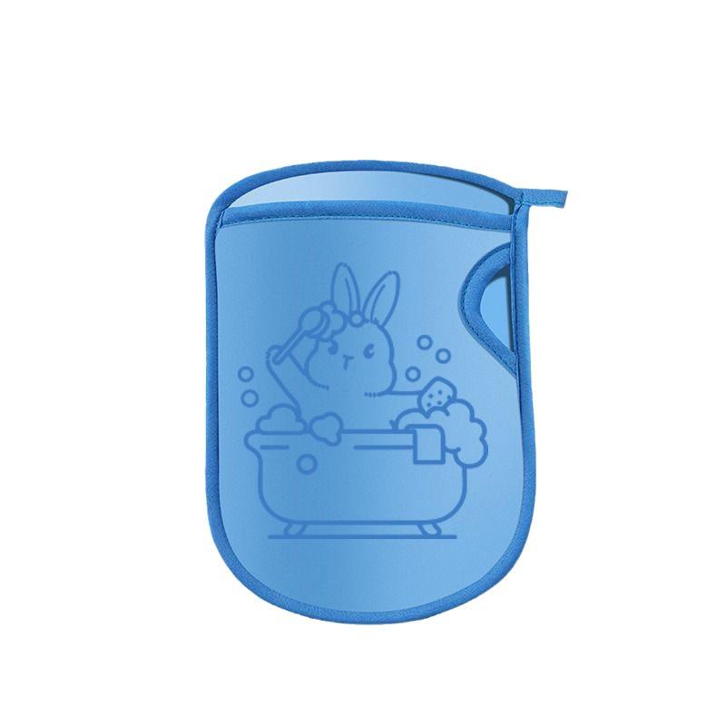 Kids' Gentle Skin-Friendly Bath Towel - Painless Exfoliating Sponge for Safe Baby Bathing