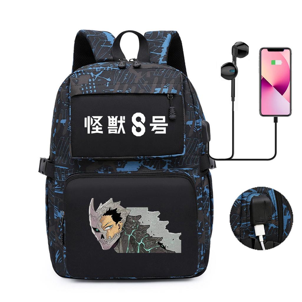 Comic Peripheral Backpack Youth School Bag