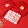 Coral fleece towels bath towels three-piece gift box