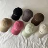 Spring and Summer Rose Red Letter Cap Versatile Face Soft Top Baseball Cap Women's Sunshade Sun Protection Hat
