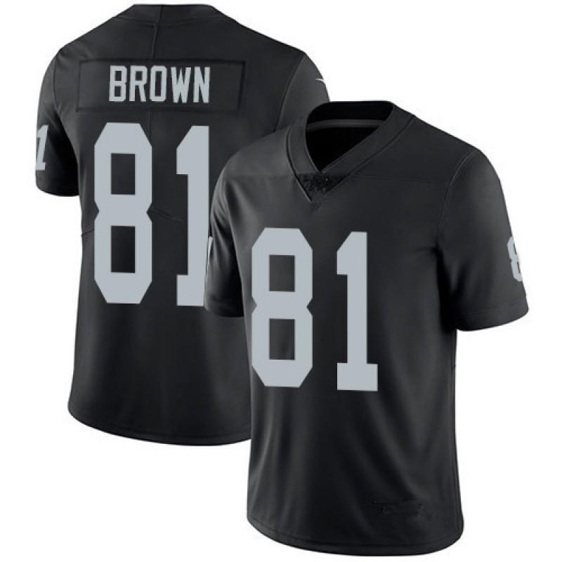 Raiders Embroidered Football Jersey 4 CARR 34 JACKSON 98 Mens Sports Game Training Shirt