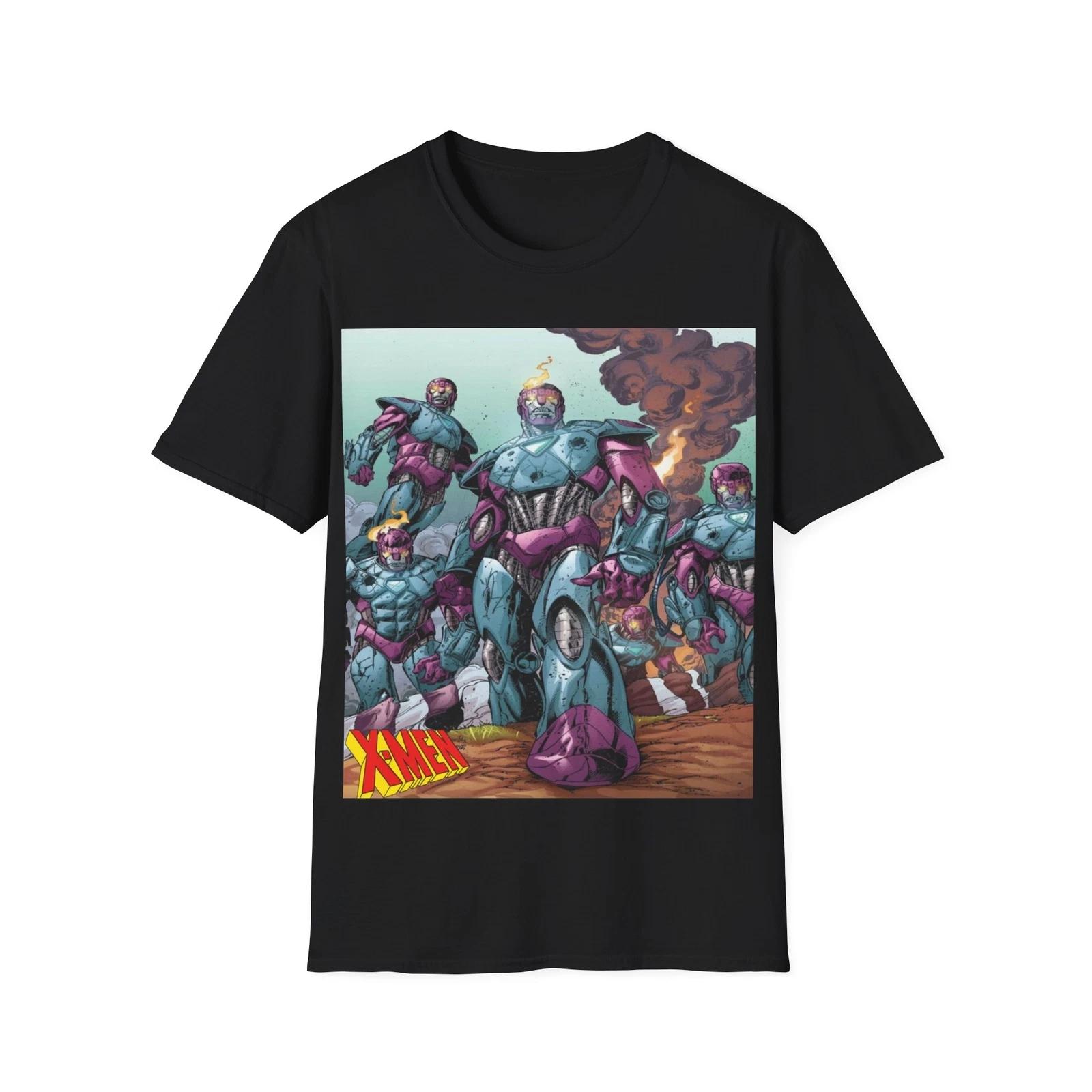 

Sentinels Shirt | X-Men Mutant-Hunting Robots Tee | Premium Quality XL