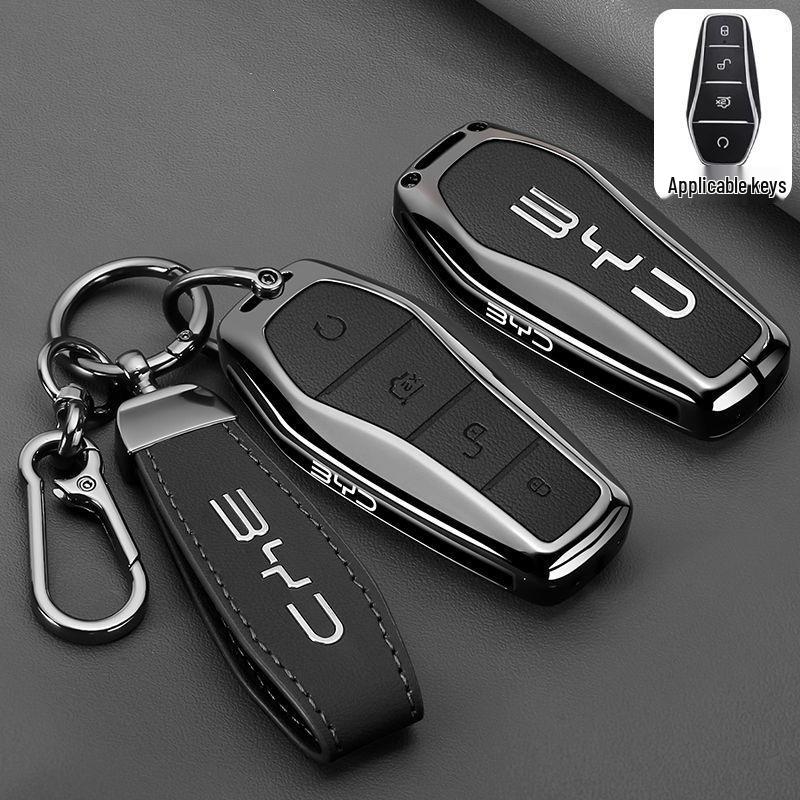 BYD Song Plus Key Case for 25 Model, Qin Plus, Seagull, Song L, DMI, Han EV Pro Buckle Cover