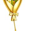 Necklace Flower Bouquet Holder Pendant Necklace for Women Girls Mom Girlfriend Vase Mothers Valentine's Day Gifts for Her
