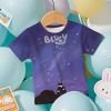 Fashion Bluey Anime 3D Print Men's T-Shirt Summer Cool Short Sleeve Cartoon Anime Print Casual Outdoor Men's and Women's Tees Top