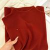 Il Nuovo Stile Autunnale di Maglione Lavorato a Maglia di Alta Gamma, Elegante, a Girocollo, Morbido e a Maniche Lunghe È un Maglione Leggermente Formoso e Snellente per Donne