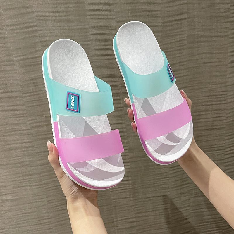 Sandals for Women Summer Jelly Sandals Beach Shoes Casual Sandals Half Drag Women Shoes Ladies Slippers
