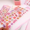 Cute Animal Patterns Bubble Stickers Cartoon 3D Embossed Stickers Children Toys Stickers For Scrapbooks Notebooks Tablets