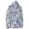 MONCLER Blue 2021 EBIZO all-over print zip hoodie Jacket 2 White x blueUsed