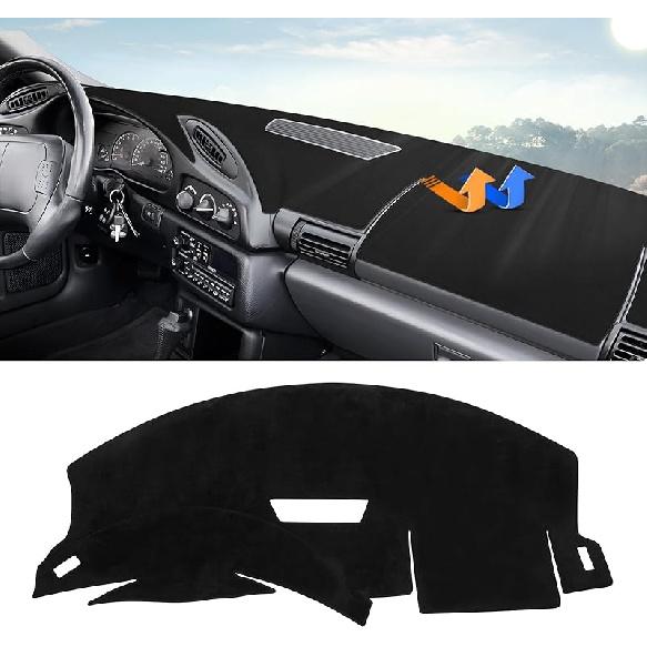 Autorder Dashboard Cover Mat For 1994-1997 Chevrolet Chevy S10 Blazer/GMC Jimmy Sonoma&1996 1997 Olds Oldsmobile Bravada Accessories Dash Cover