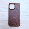 Hülle aus Holz für iPhone 14 Pro Max - Schutzhülle aus Massivholz, Hartschalen-Apple-Hülle