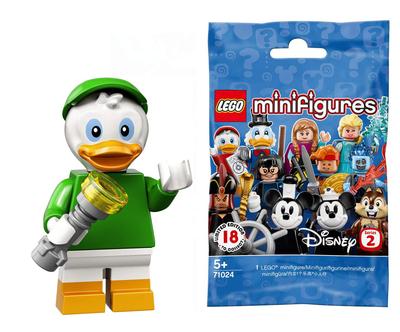LEGO Disney Serie 2 Minifigur Louie (Donalds Neffe) - Ungeöffnet [71024-5]
