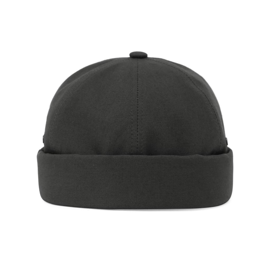 UNDERCONTROL Brimless Sailor Fisherman Vintage Leon No Skull Leather Strap Beanie Cap for Men and US Gray Hat, Visor, Women, Size Large, Color