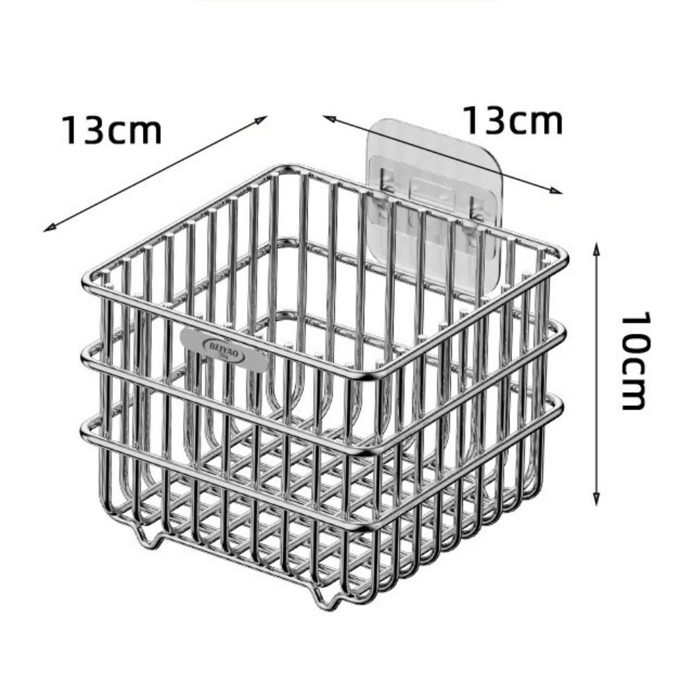 Hanging Kitchen Sundries Organizer 201 Stainless Steel Fruit Basket  Kitchen Supplies