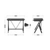 Bureau gaming HUZARO HERO 1.4 Noir, Bureau Ergonomique, PC Gaming, Informatique, Gamer, Bureau Jeux, 100x50x75cm