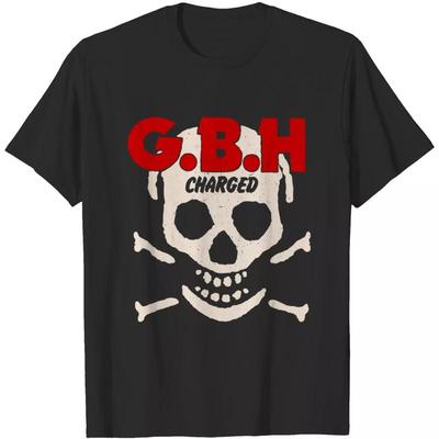 Geladenes Gbh Band Für Fan Schwarz Alle Größen T-Shirt