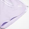 Puma Running Fitness Mid Waist Moisture Wicking Three Quarter Casual Shorts Women Shorts Lavender Light-Purple 588692-16