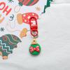 Elk Xmas Santa Claus Pendant Christmas Tree DIY Chain Pendant Christmas Resin Key Chain  Children