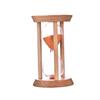 No Deformation Round Hourglass Timers Wooden Timer Portable Wooden Hourglass  Kids Gift