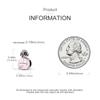 Charms Copper Plated Camellia Pink Perfume Bottle Pendants Fit Original Bracelet Beads Women Jewellery Making Diy