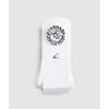 Gymshark Skarpetki Legacy 2-pak Białe I2a1z Wbbm