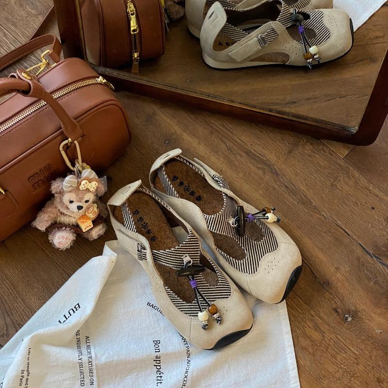 Summer and Autumn New Niche Mary Jane Sandals Women Breathable Ballet Women
