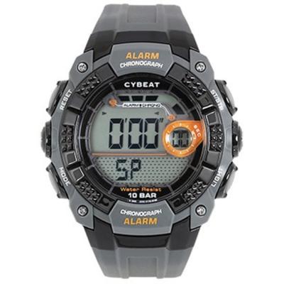 J-AXIS Masculino ACY15-GY (Chama Solar Digital CYBEAT) Relógio Redondo Cinza Digital