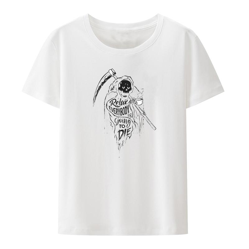 Comfybara Graphic Print Tshirt Funny Tee Humor Oneck Loose Casual Camiseta Hombre Novelty Hipster Tops Koszulki Creative Cool