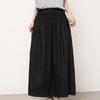 New Autumn Women's Skirt with High Waist Mid-length Gentle Style Small Solid Color Puffy Skirt