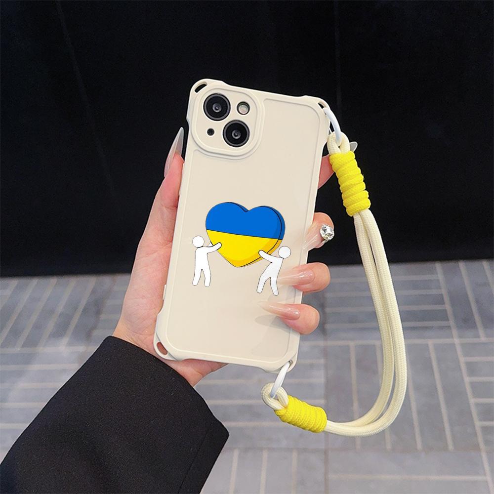 

Мягкие чехлы для iPhone 16 15 13 12 11 14 Pro Max 8 Plus, защитный чехол от падения с четырьмя углами, дополнительный шнурок N74 с изображением бабочек и любви for iPhone 7/8