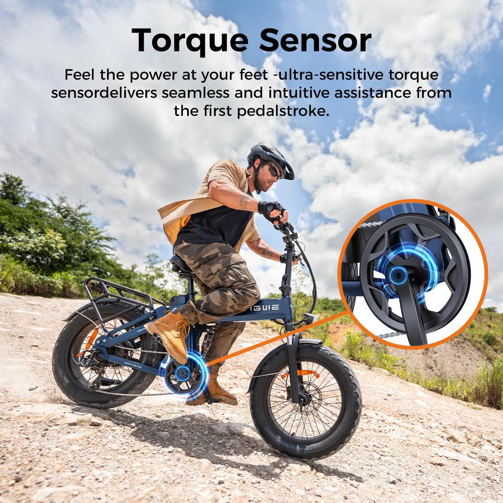 Electric Bicycles ENGWE ENGINE PRO 3.0 Boost,250W Motor,Hydraulic Brake,25km/h,7-Speed Gear, APP Control,Foldable E-Bike