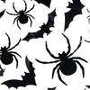 24 Pcs Halloween 3D Bat And Spider Stickers Spooky Black Spider Bat Wall Decals Removable PVC Cings for Home Office Wall Window Decor