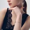 [925 Silver] Black Point Dot Bracelet