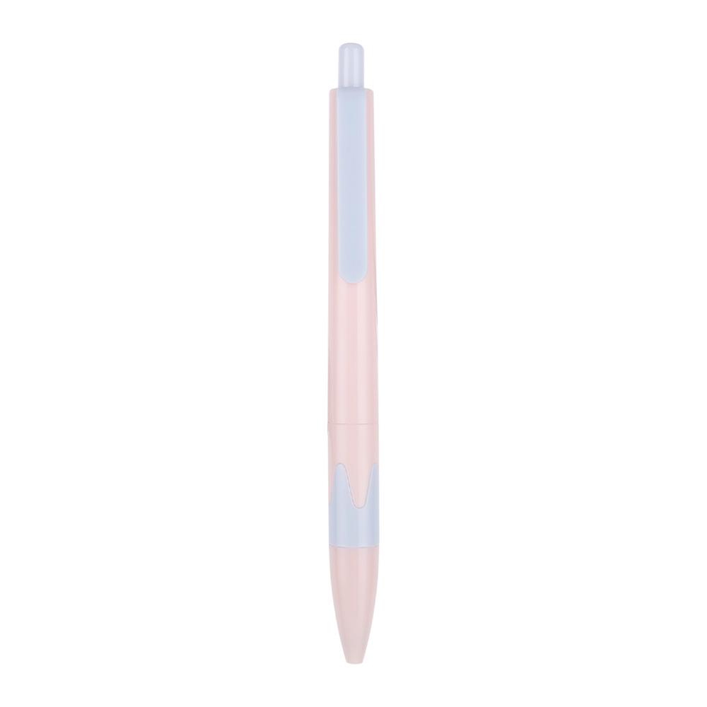 Dopamine Color Block Ballpoint Pen - Student Gift & Creative Office Signing Pen Blue Ink