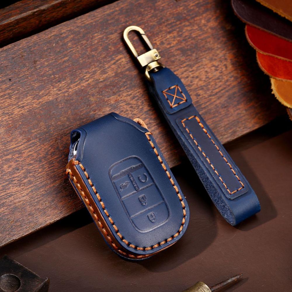 Genuine Leather Key Cover for Honda Keys North America Exclusive Key Holder for Honda Vehicles
