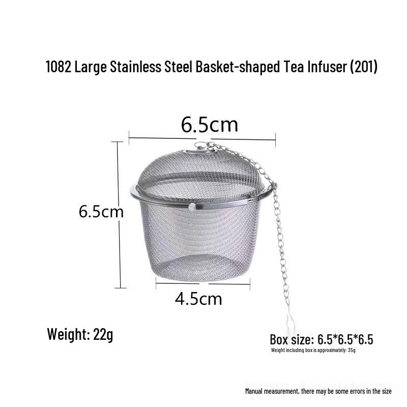 304 Stainless Steel Spice Infuser & Tea Steeping Mesh Ball