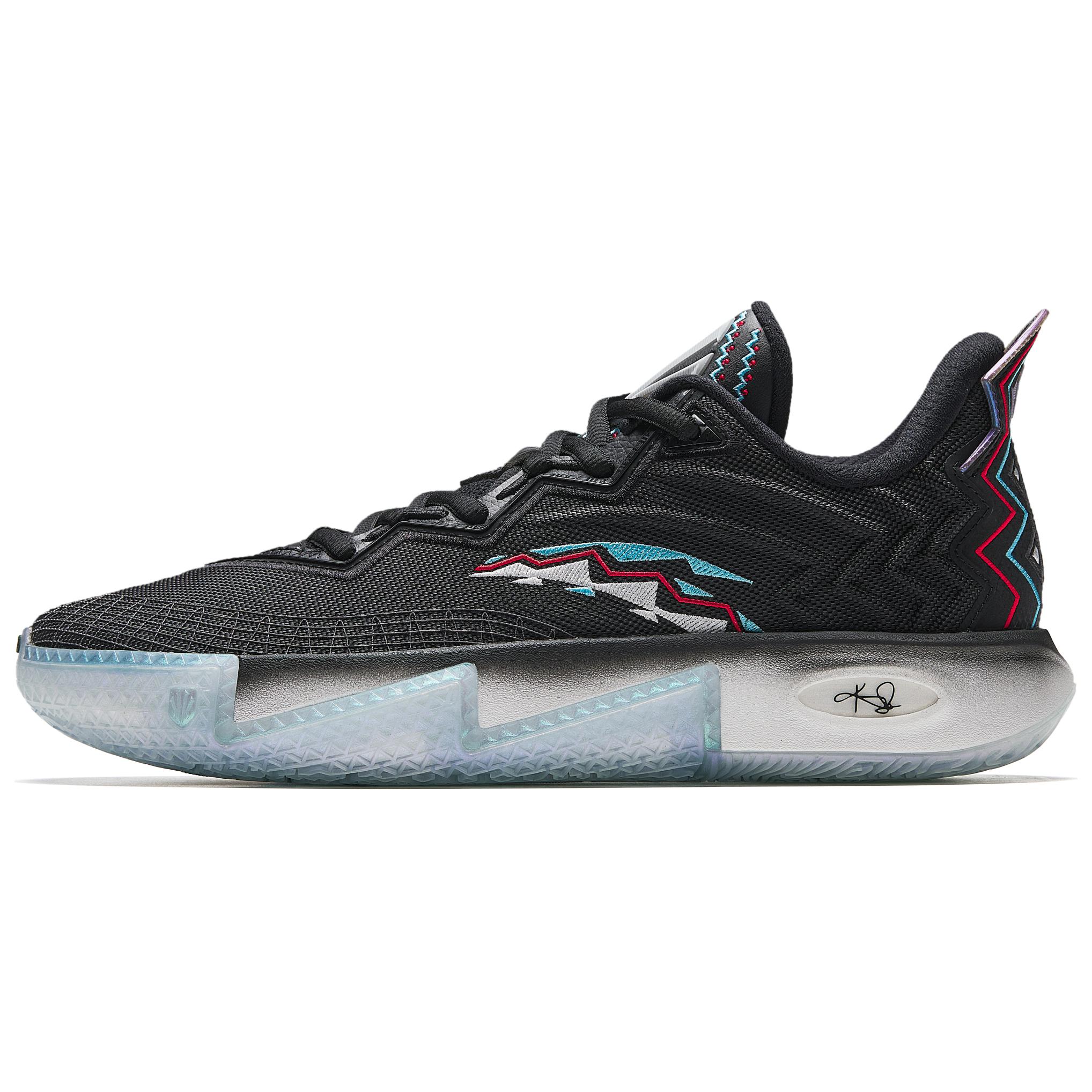 Anta KAI 2 Muse Basketball Shoes Men Black Blue Red 112521110S-2 42.5