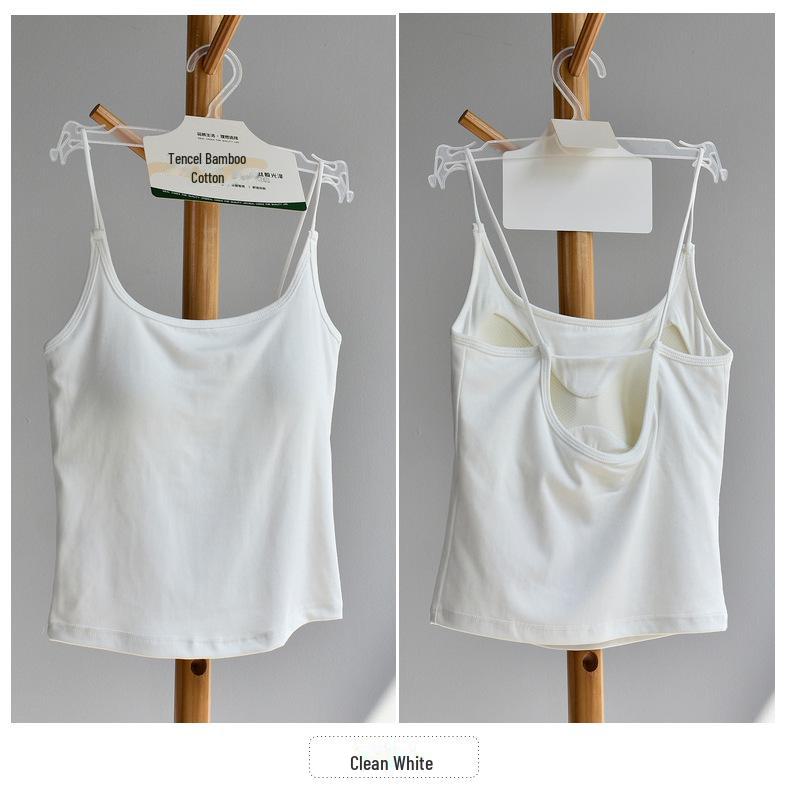 

Еластична бавовняна майка з фіксованою чашечкою та тенселом у формі U-подібної ремінця для жінок - колекція весна/літо 2025. One Size (80-130 jin) - A B C Cups