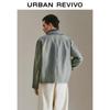 UR 2025 Men's Geometric Stripe Lapel Jacket