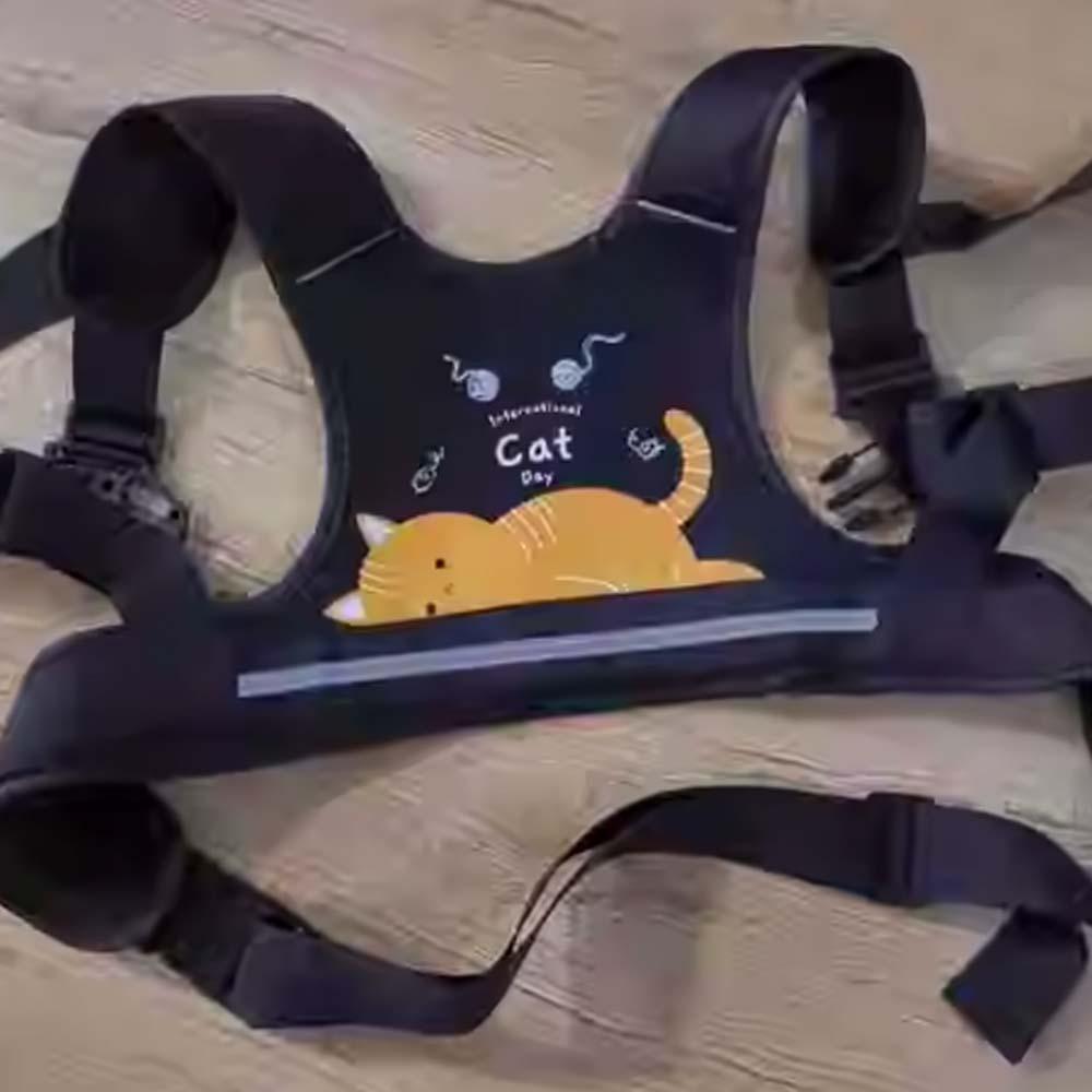 Adjustable Motorcycle Seat Vest Strap Oxford Cloth Chest Safe Belt  Children Aged 9M -10Y