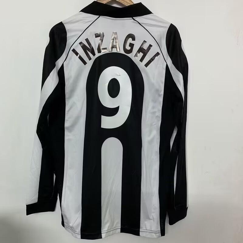 Vintage Jersey Nostalgic Football Jersey Inter Juventus Club Jersey Zidane Pierre Ronaldo Jersey