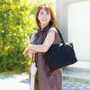 Barcos Lightweight Tote Bag for Women with Pockets for Easy Perfect for Everyday and Elegant and Simple Polyester Black Organization, Use, Travel,